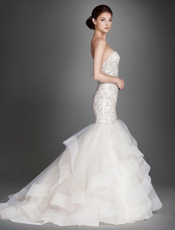 Lazaro Mermaid Wedding Dress