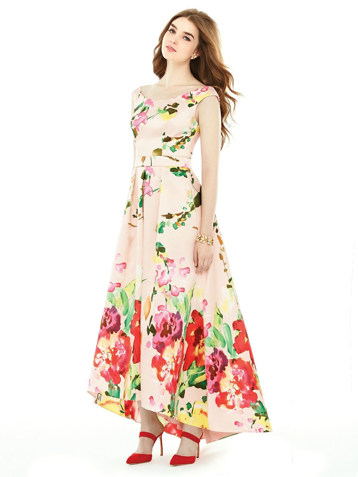 Alfred sung outlet floral dress